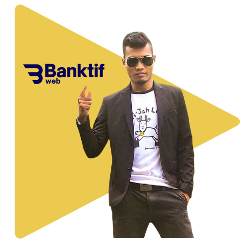 Logo Banktifweb.com Triangle With Banktif - Servis Buat Laman Web - 3